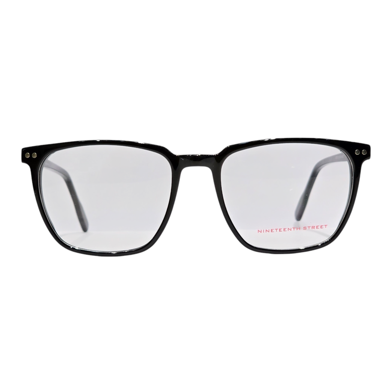 فریم عینک طبی زنانه و مردانه کائوچویی ناینتین استریت مدل مستطیلی F3007SC1