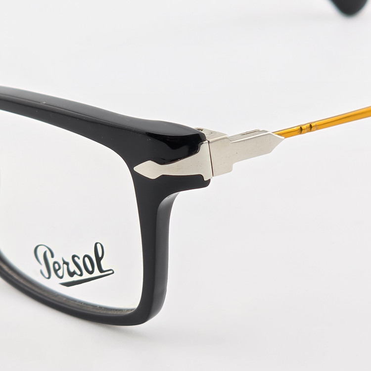 فریم عینک طبی زنانه و مردانه کائوچو برند پرسل Persol مدل مستطیلی