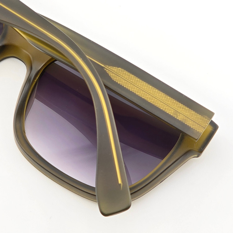 تصویر عینک آفتابی کائوچو سبز مات MOSCOT مدل 8810