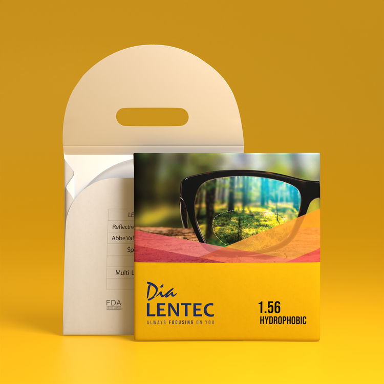 عدسی لنتک هایدروفوبیک 1.56 گروه 2/4 - 4/4