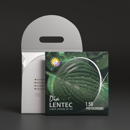 عدسی فتوکرومیک 1.56 لنتک 2/4- 4/4