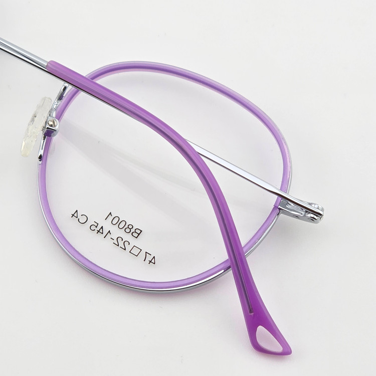 تصویر فریم عینک طبی فلزی گرد OLIVER PEOPLES مدل B8001