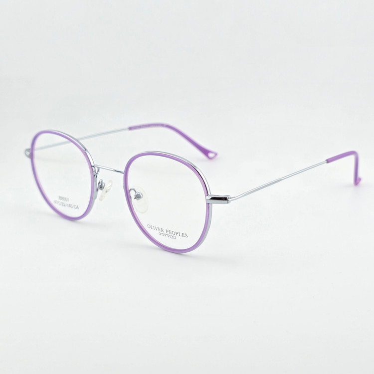 تصویر فریم عینک طبی فلزی گرد OLIVER PEOPLES مدل B8001