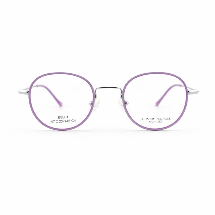 تصویر فریم عینک طبی فلزی گرد OLIVER PEOPLES مدل B8001