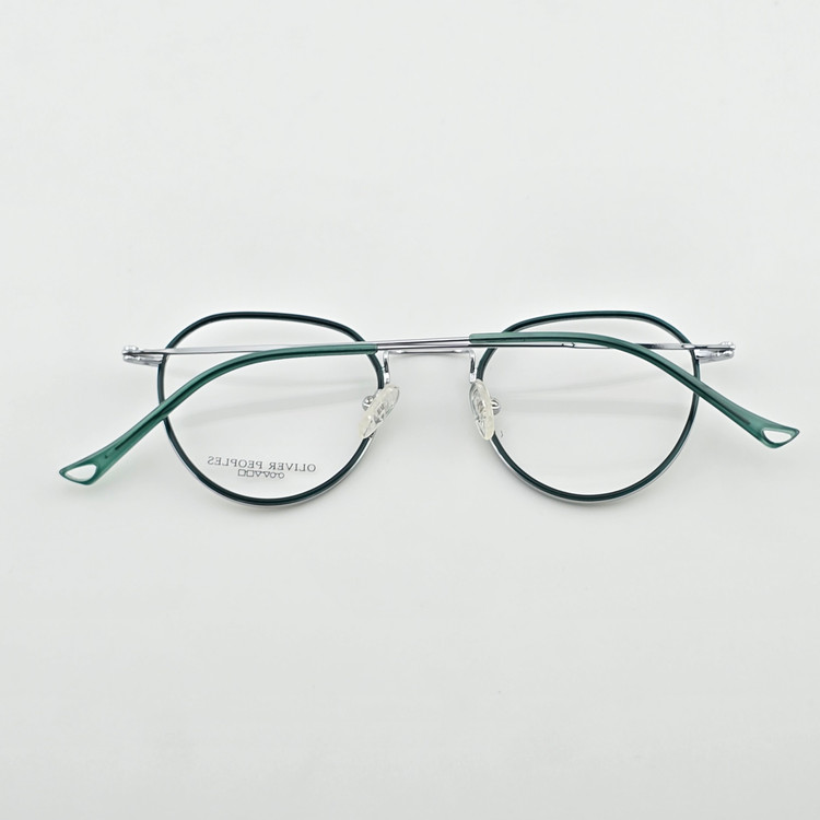 تصویر فریم عینک طبی فلزی گرد OLIVER PEOPLES مدل OP7547 C6