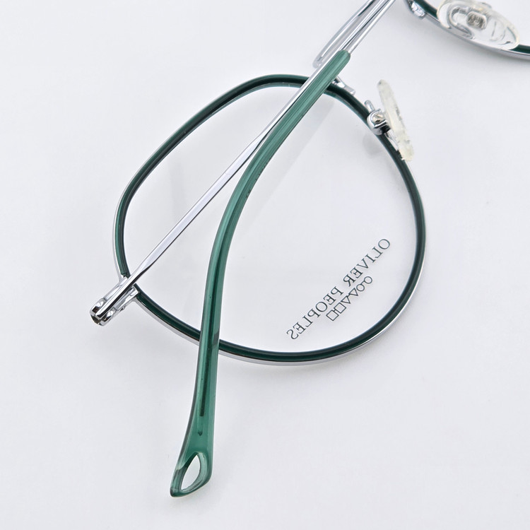 تصویر فریم عینک طبی فلزی گرد OLIVER PEOPLES مدل OP7547 C6