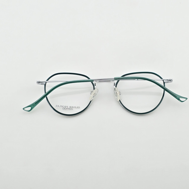 تصویر فریم عینک طبی فلزی گرد OLIVER PEOPLES مدل OP7547 C6