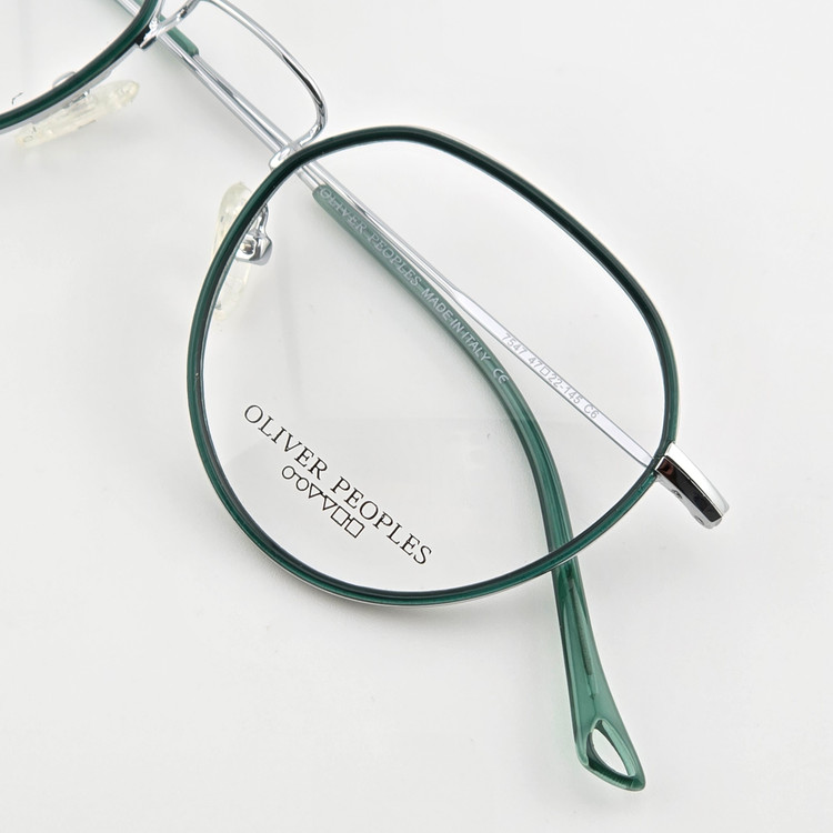 تصویر فریم عینک طبی فلزی گرد OLIVER PEOPLES مدل OP7547 C6
