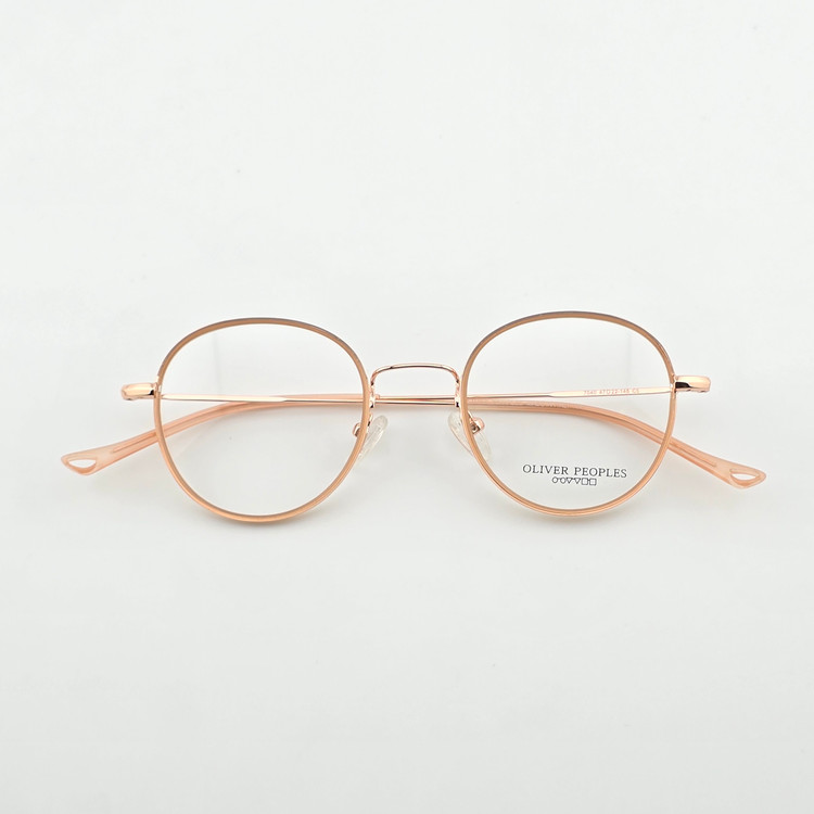 تصویر فریم عینک طبی فلزی گرد OLIVER PEOPLES مدل OP7540