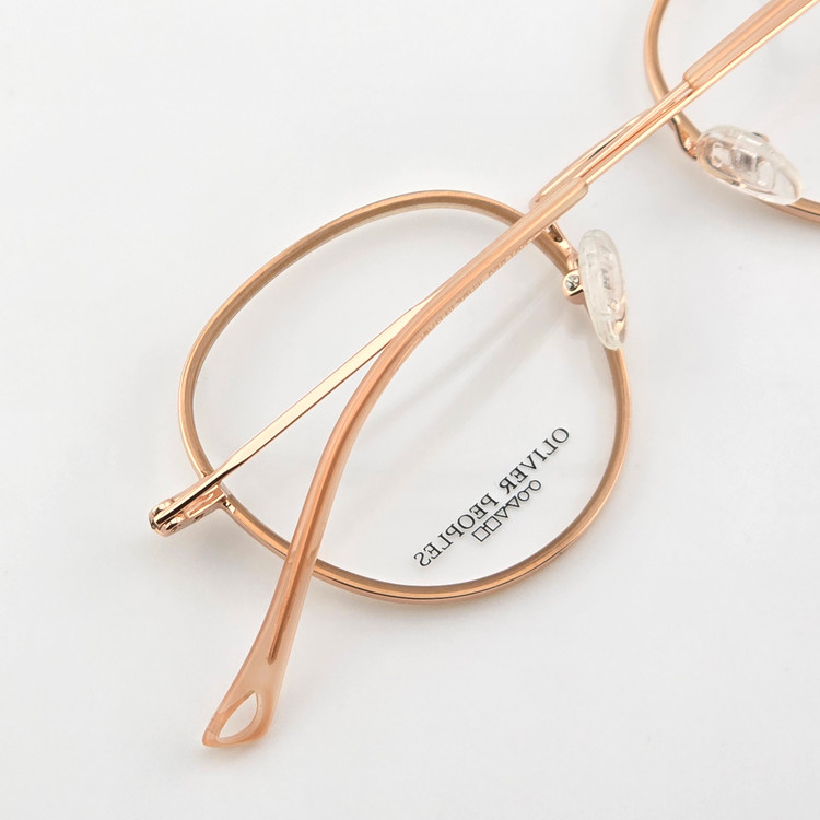 تصویر فریم عینک طبی فلزی گرد OLIVER PEOPLES مدل OP7540