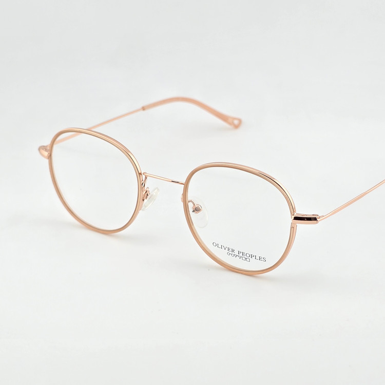تصویر فریم عینک طبی فلزی گرد OLIVER PEOPLES مدل OP7540