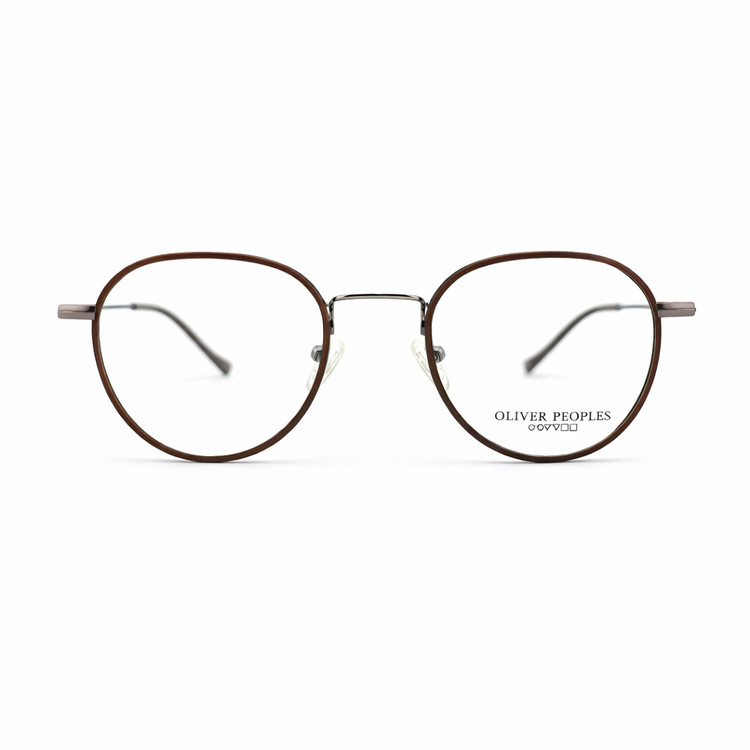 تصویر فریم عینک طبی فلزی OLIVER PEOPLES مدل گرد
