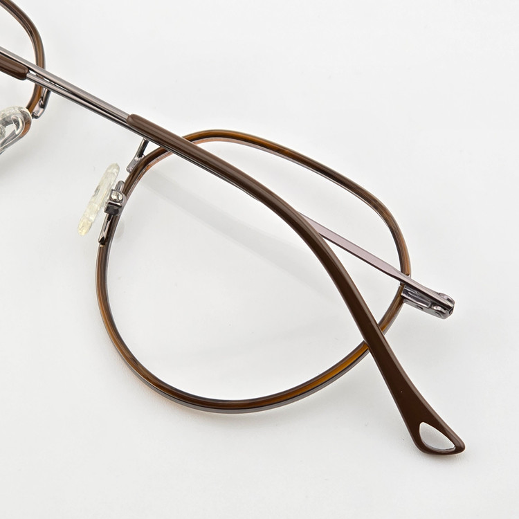 تصویر فریم عینک طبی فلزی OLIVER PEOPLES مدل گرد