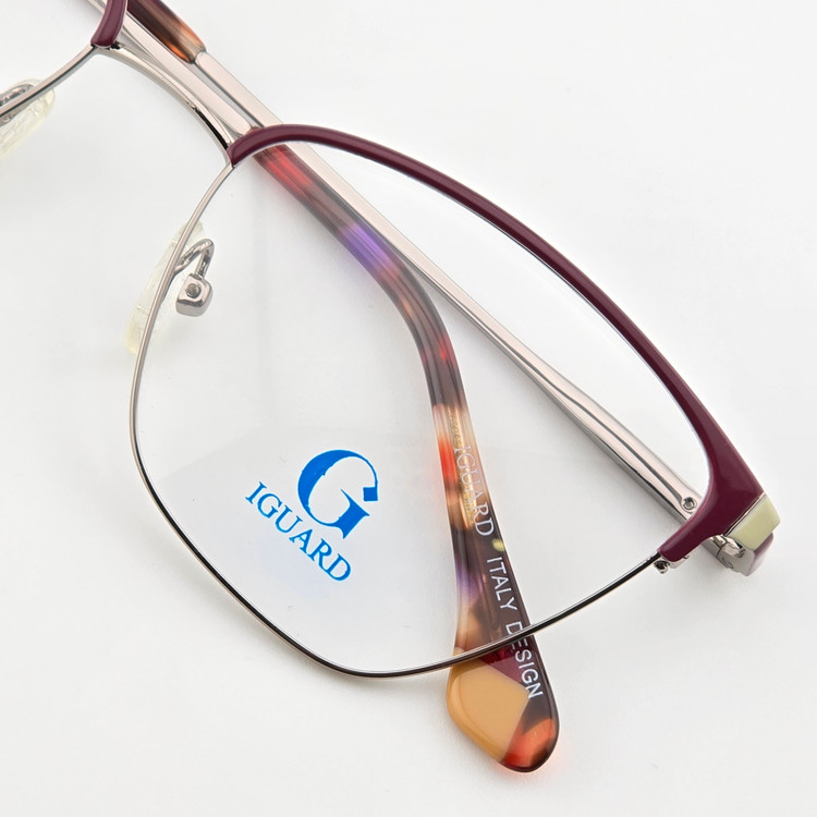 تصویر فریم عینک طبی فلزی زنانه IGUARD مدل 6039