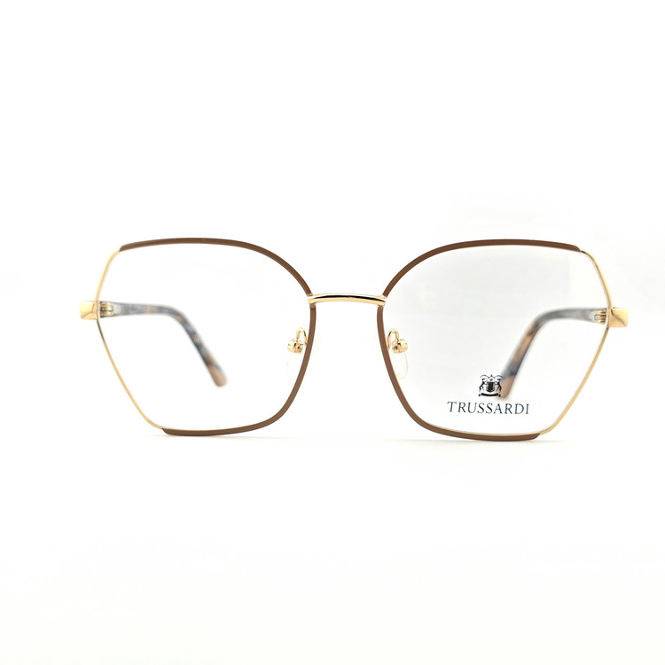 تصویر فریم عینک طبی فلزی زنانه برند TRUSSARDI مدل 367