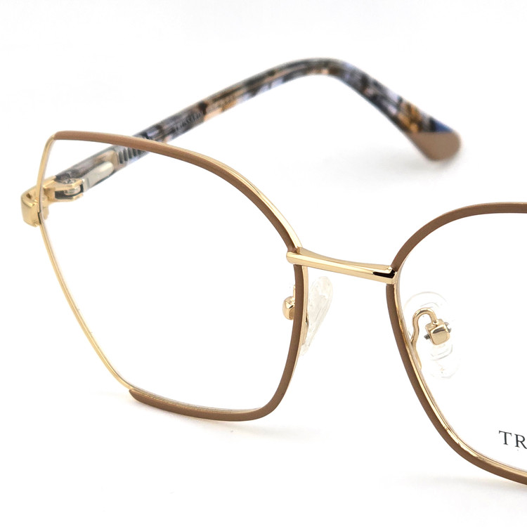 تصویر فریم عینک طبی فلزی زنانه برند TRUSSARDI مدل 367