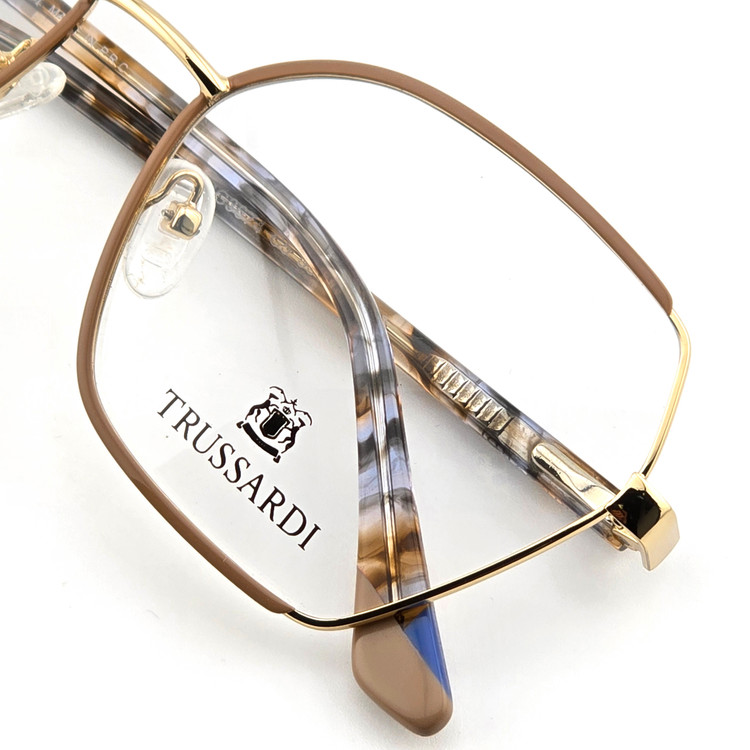 تصویر فریم عینک طبی فلزی زنانه برند TRUSSARDI مدل 367