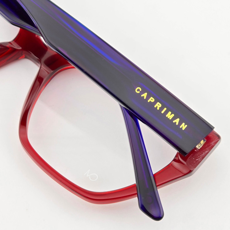 تصویر فریم عینک طبی کائوچو زنانه کائوچو کاپری من CAPRIMAN مدل Cat eye کد9009