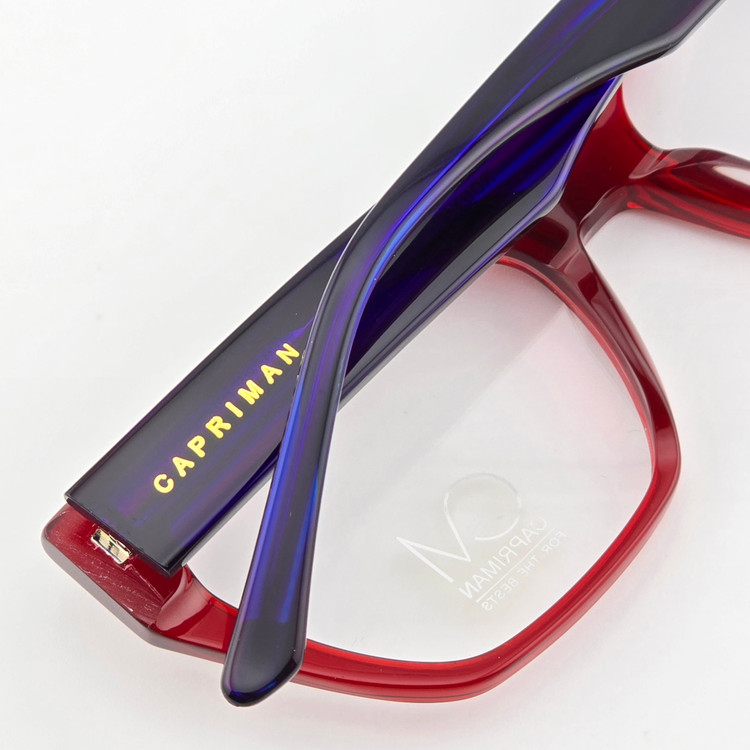 تصویر فریم عینک طبی کائوچو زنانه کائوچو کاپری من CAPRIMAN مدل Cat eye کد9009