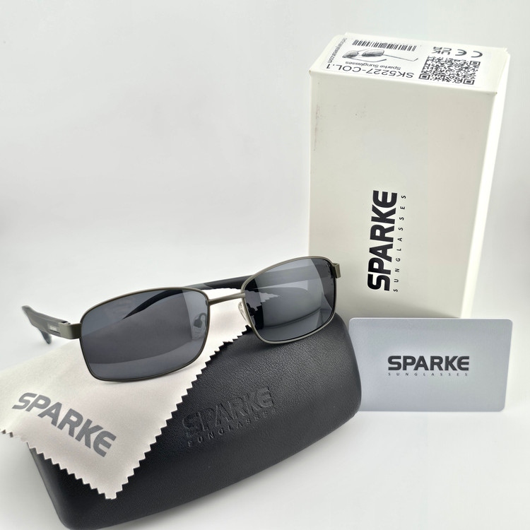 عینک آفتابی فلزی مردانه پلاریزه اسپارک SPARKE مدل 5218