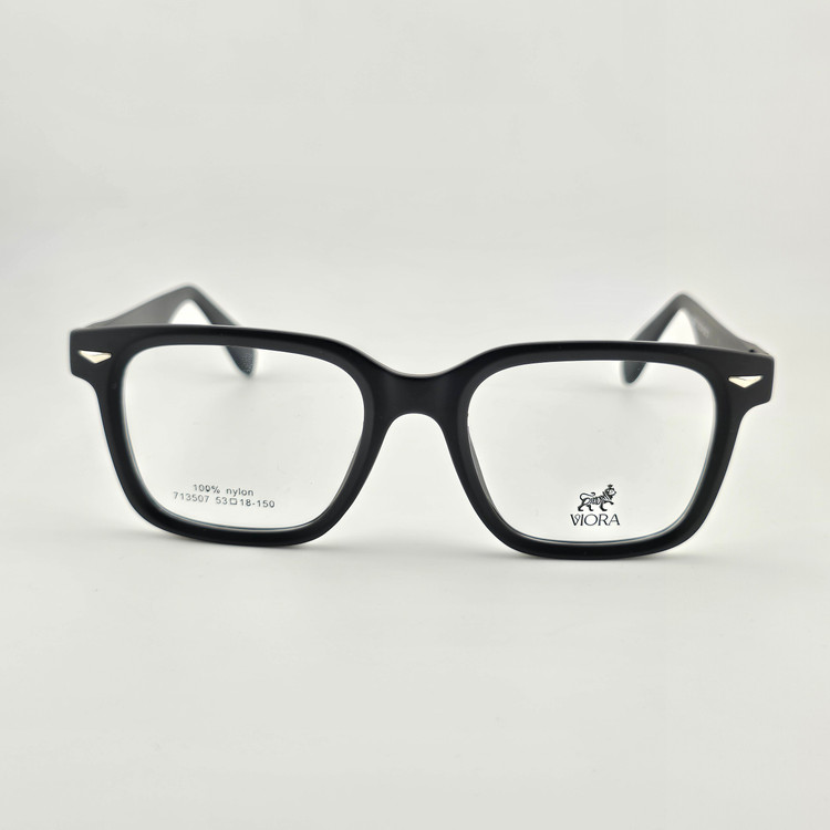 فریم عینک طبی کائوچو ویورا مات مدل 713507 در سه رنگ مشکی و طوسی و یخی