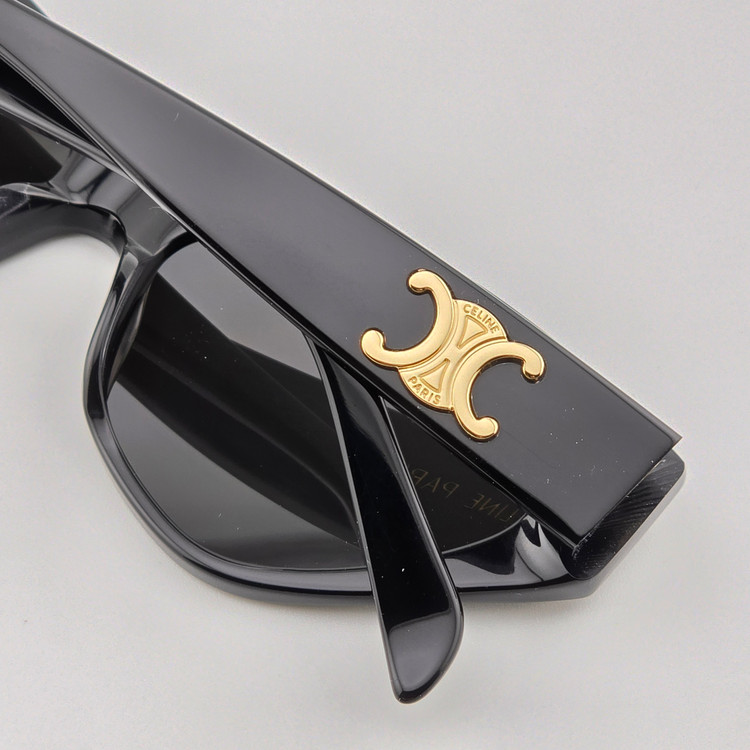 عینک آفتابی کائوچو زنانه سلین مدل گربه ای CL40323U